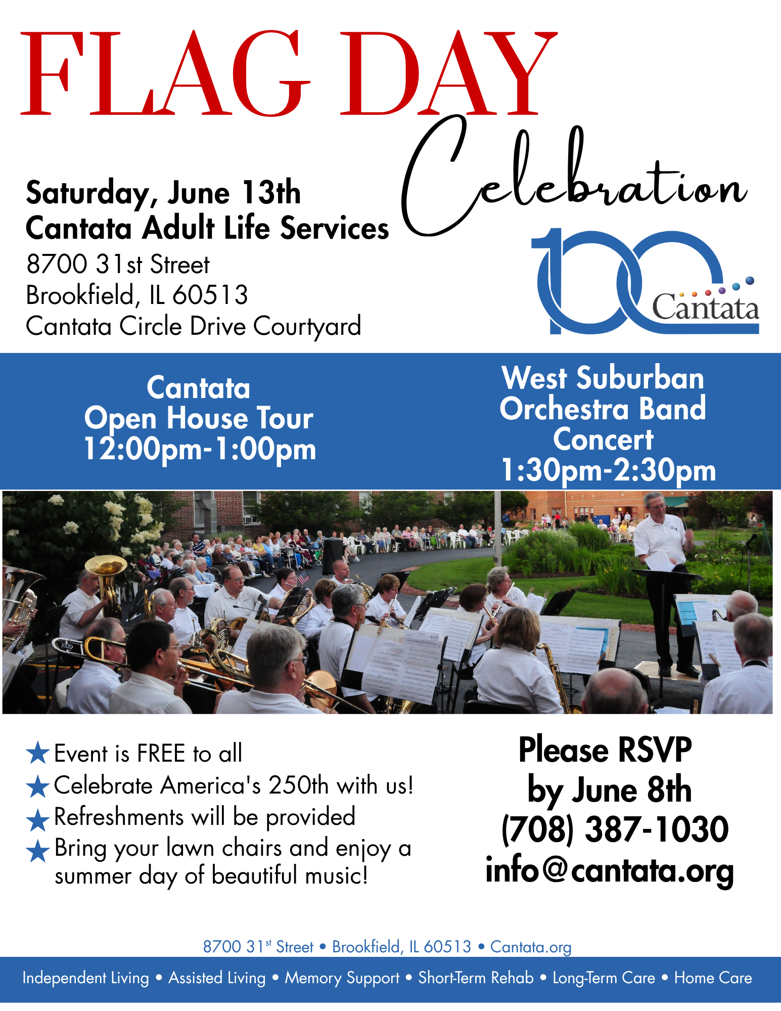 Cantata Open House Flyer
